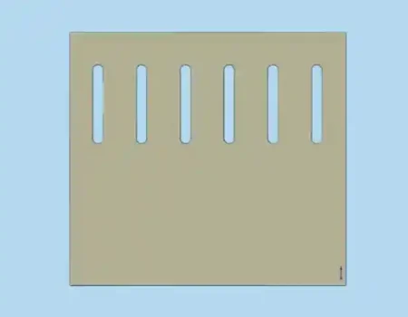 Standard PP Sandwich Panel | 100×50 mm Twin-Wall Panels - ZLP